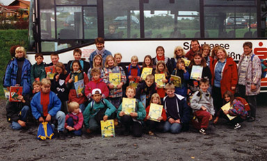 Gruppenfoto anl�sslich einer Tagesfahrt 1996