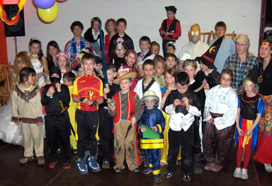 Gruppenfoto anl�sslich der Faschingsfete 2006