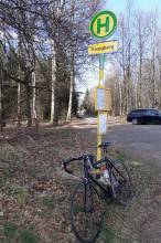 Ausflüge, Unsere Pressesprecherin auf Fahrradtour. - Pause | (c) Nadine Hüner