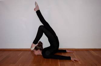 Heimtraining, Abteilung RSG: Liana (9 Jahre). Waaas, das sieht so locker aus. | (c) Familie Sakschewski
