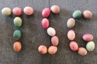 Kreatives, Ostergrüße: Kompetentes Eierpuzzle | (c) Bernd Günther