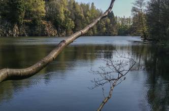 Impressionen, Reflektieren in der Krise, Michelskopfsee | (c) Bernd Günther