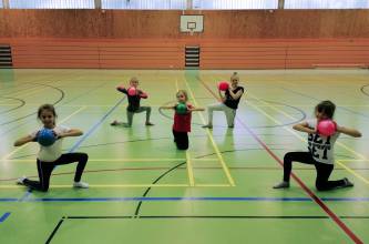 Trainingswiederaufnahme, Abteilung RSG: Endlich wieder Training, aber unter strengen Hygienevorschriften | (c) Oxana Klöpfer-Welker