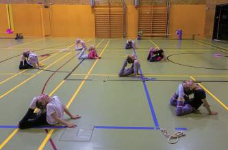Trainingswiederaufnahme, Abteilung RSG: Endlich wieder Training, aber unter strengen Hygienevorschriften | (c) Oxana Klöpfer-Welker