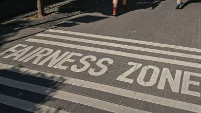 Ausflüge, Wanderung der "Sport zum Fitbleiben" Montagsgruppe. Flensbuerger Fairniss Zone