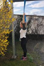 Heimtraining, Abteilung Dance: Juliane Viehmann, Trainerin der TipToes und Minis. So bleibt Ihr fit. | (c) Juliane Viehmann