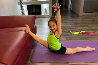 Heimtraining, Abteilung RSG: Barbare (8 Jahre) Unglaublich aber wahr!. | (c) Familie Makalatiya