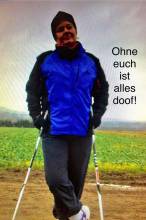 Humor, Grüße von den Freitags-Walkern. - Ohne Euch ist alles doof! | (c) Pia Maybaum